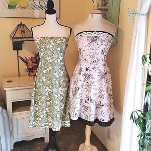 Teeze Me/ Studio Y Bundle of Strapless Cotton Dresses